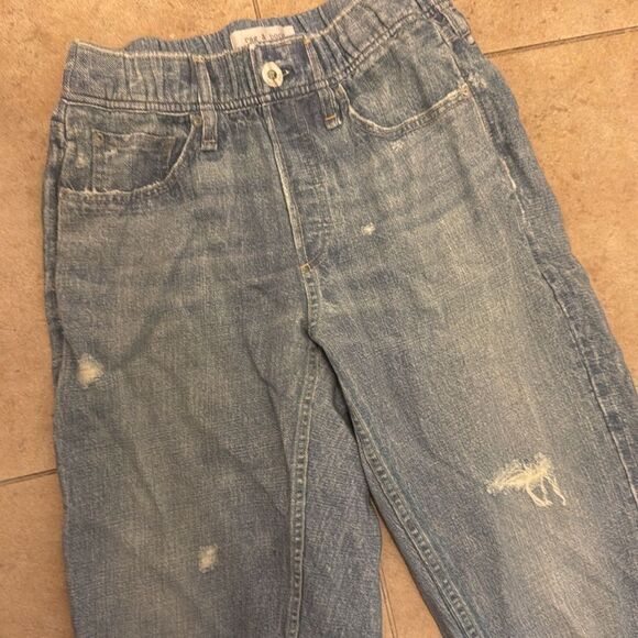 Rag & Bone "Jean" Sweatpants Joggers - Size XS - Like New - "Ripped" Jean Sweats - Picture 3 of 5